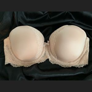 Victoria’s Secret Dream Angel Strapless- beige